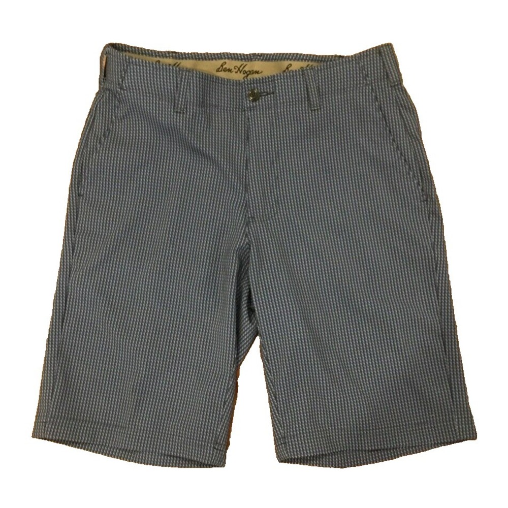Golf Shorts Men's Ben Hogan Navy Blue Performance Comfort Perry Ellis Size 30